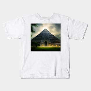 The Mysterious Ziggurat Kids T-Shirt